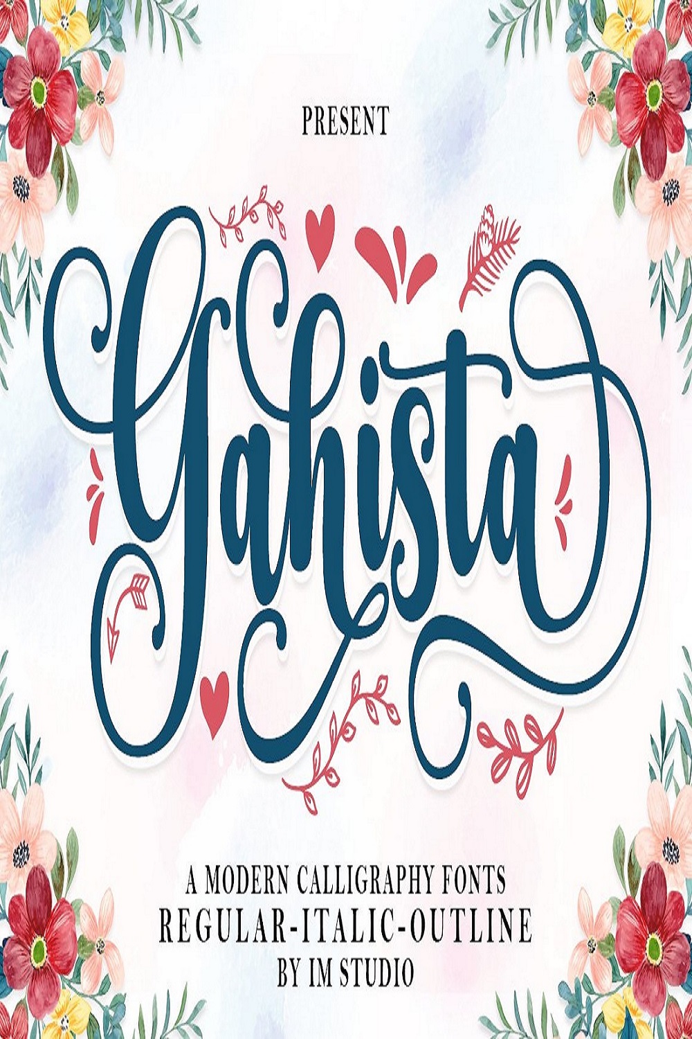 Christmas Chic Slab Serif Fonts pinterest preview image.