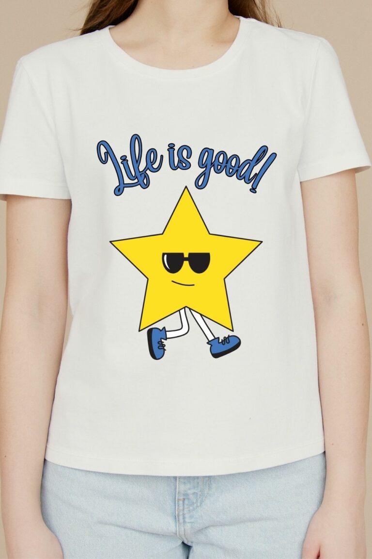 Life is good tshirt design – MasterBundles