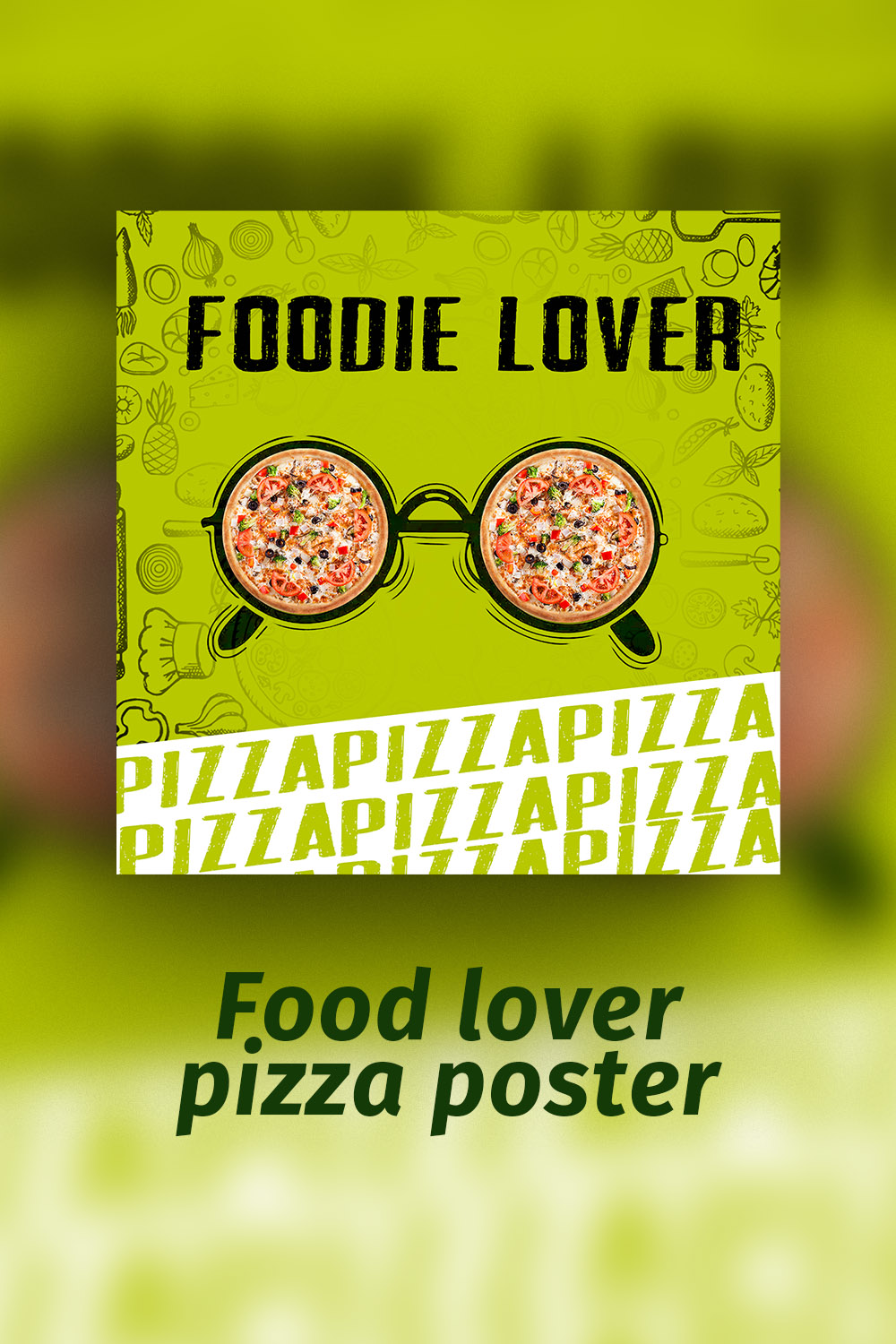 Pizza Vision pinterest preview image.
