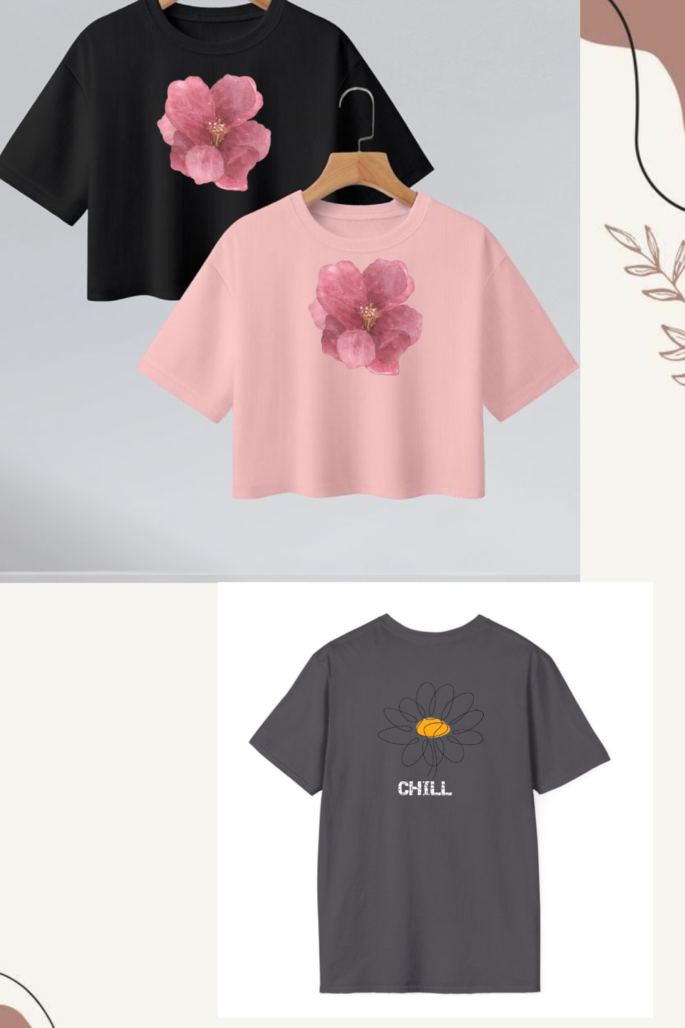 flower aesthethic shirts pinterest preview image.