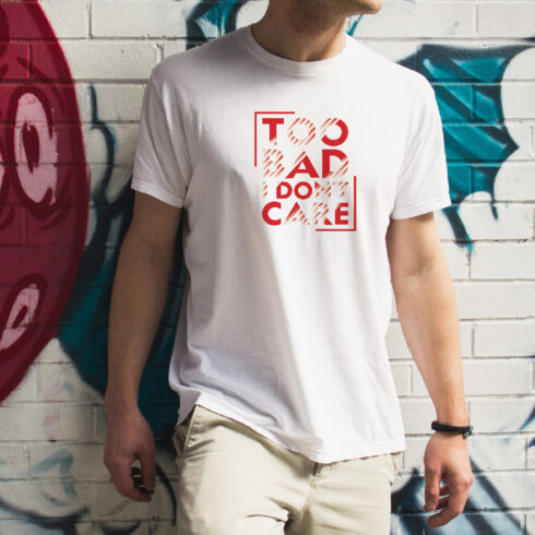 Typography T-shirt Design Premium Vector cover image.