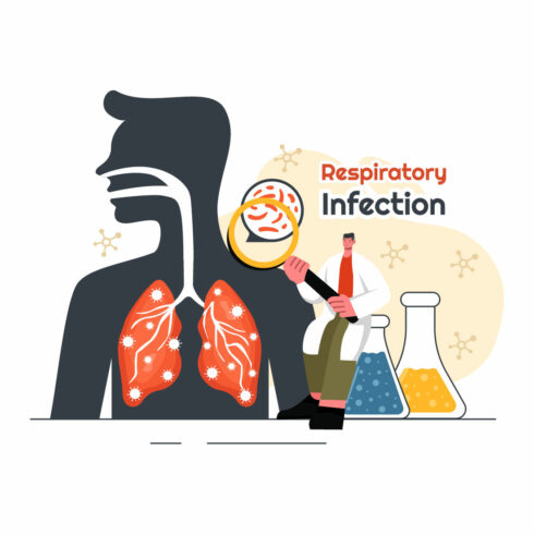 9 Respiratory Infection Illustration cover image.