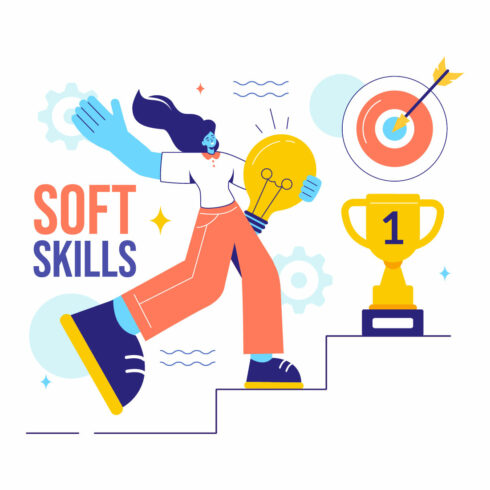13 Soft Skills Vector Illustration cover image.