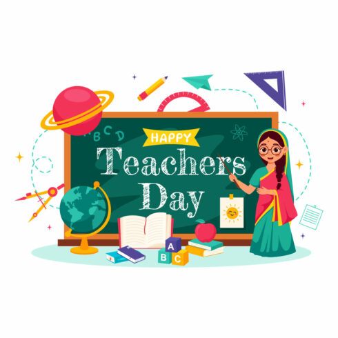 9 Teacher Day in India Illustration cover image.