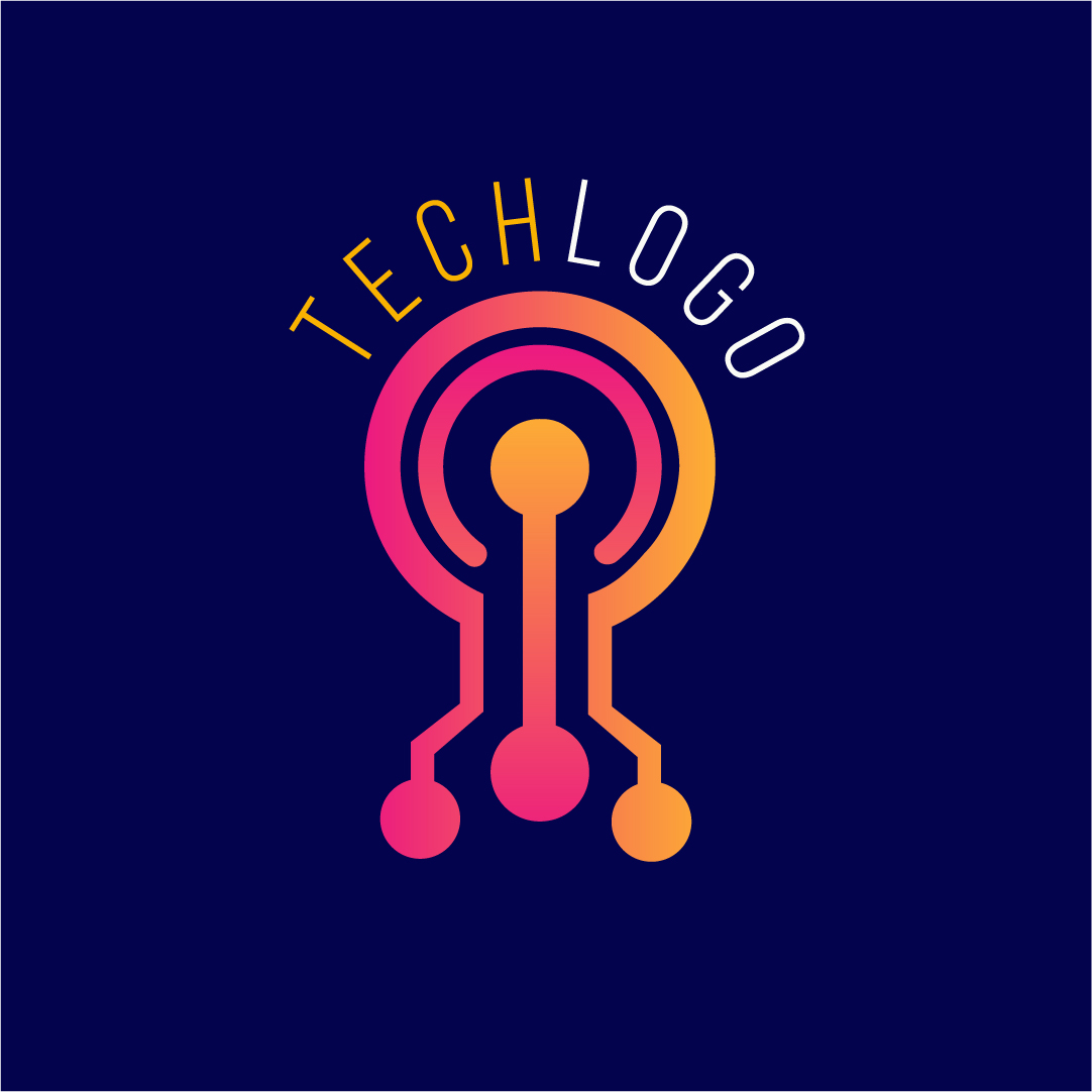tech logo design 01 499