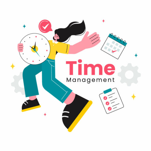 13 Time Management Planning Illustration cover image.