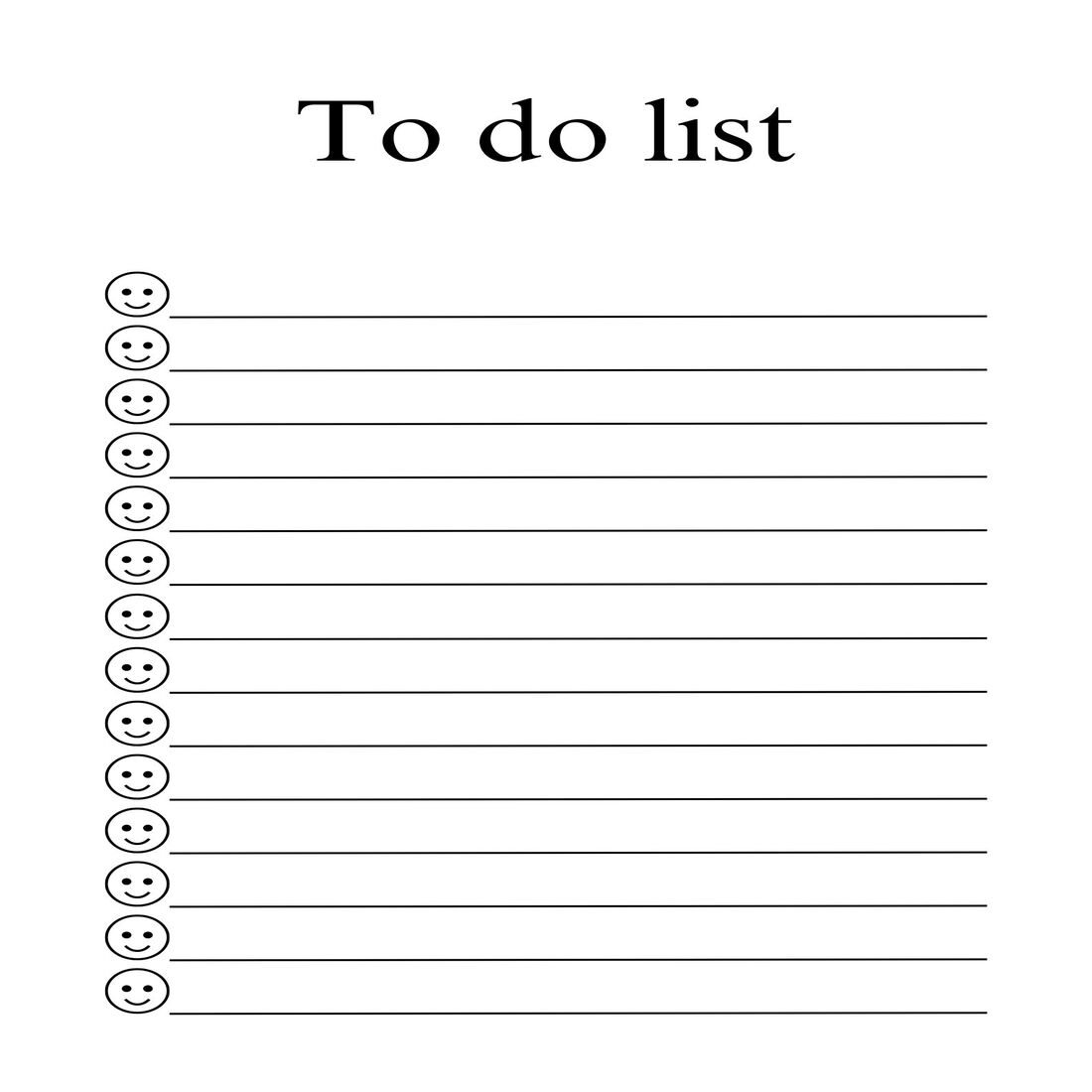 To do list preview image.