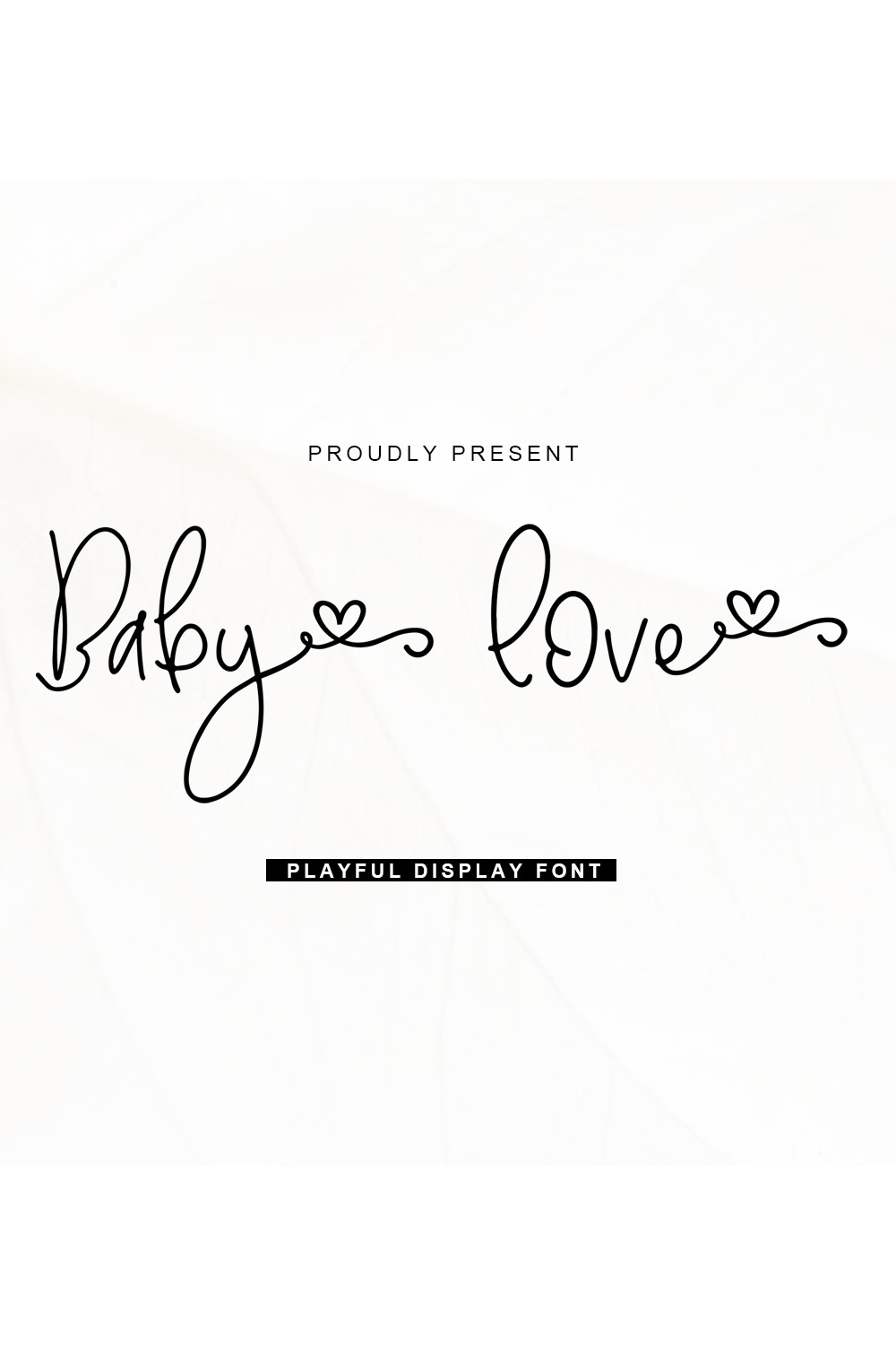 Baby Love pinterest preview image.