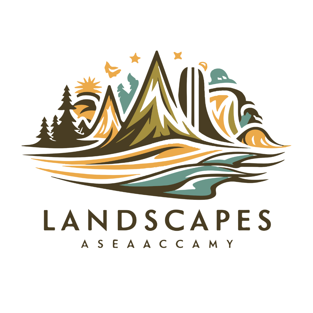 Landscape Logo Design cover image.