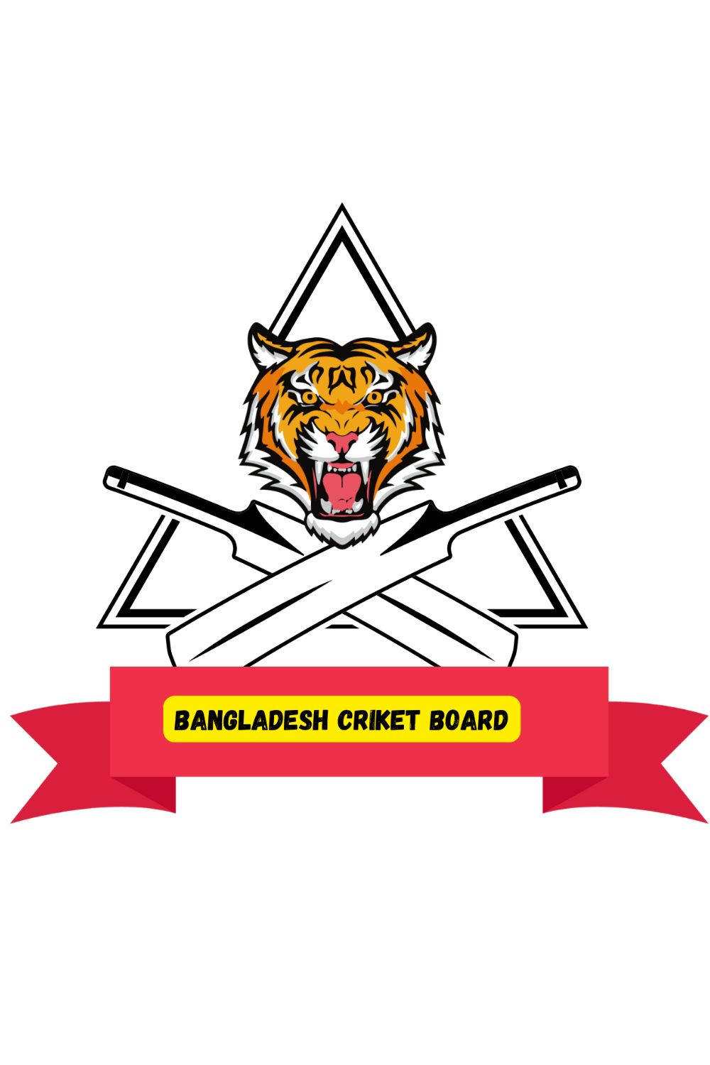 My graphics Jersey Design And Logo Bangladesh cricket Board pinterest preview image.