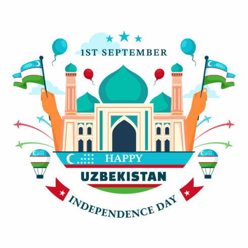 13 Uzbekistan Independence Day Illustration cover image.