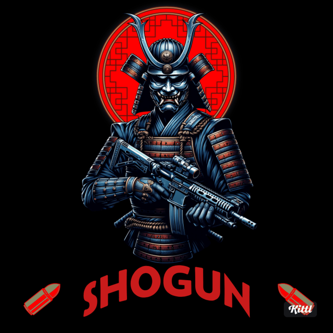shogun T-shirt cover image.