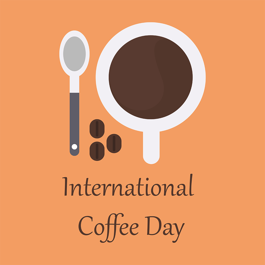 International Coffee Day Design 3 Templates cover image.