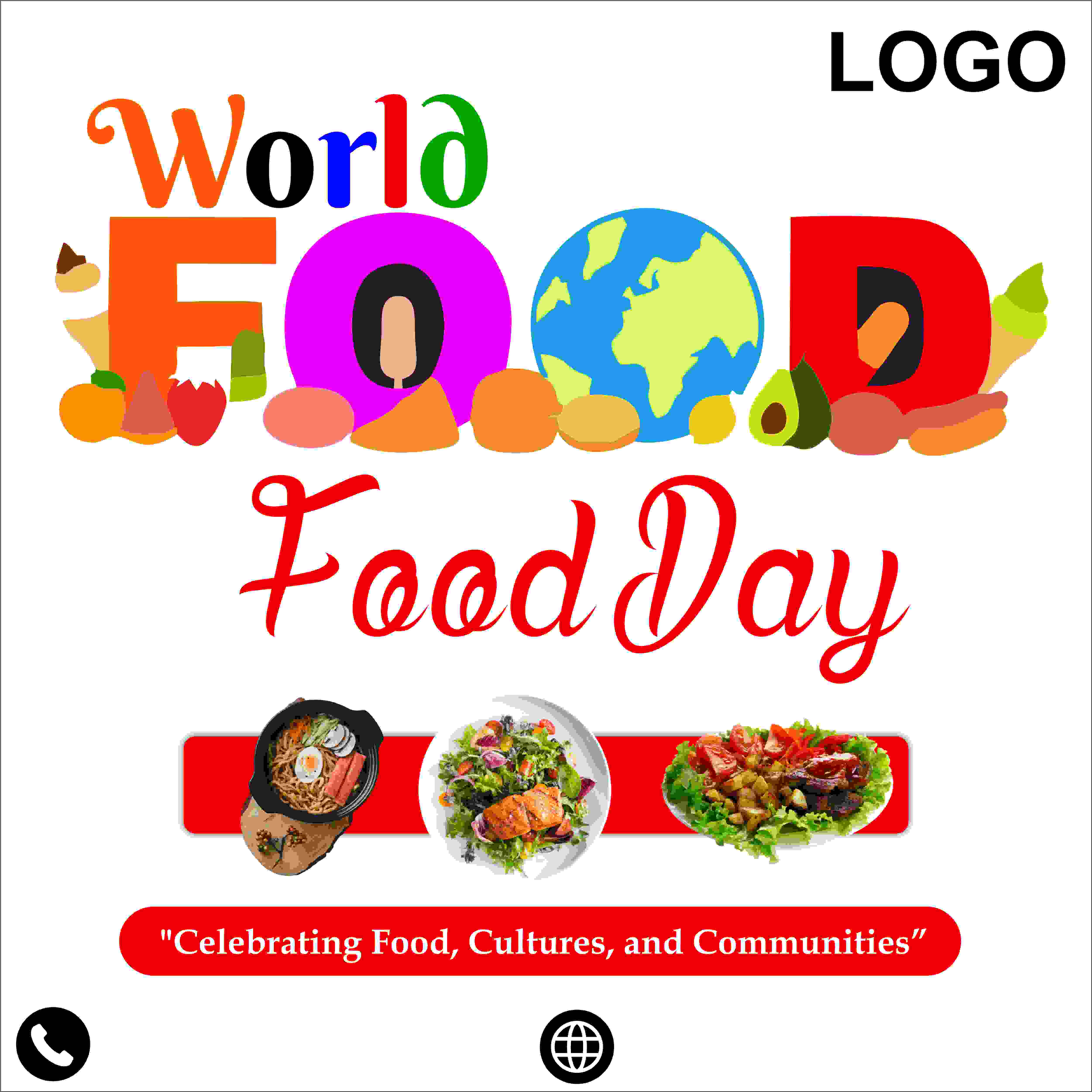 world food day designs cover image.