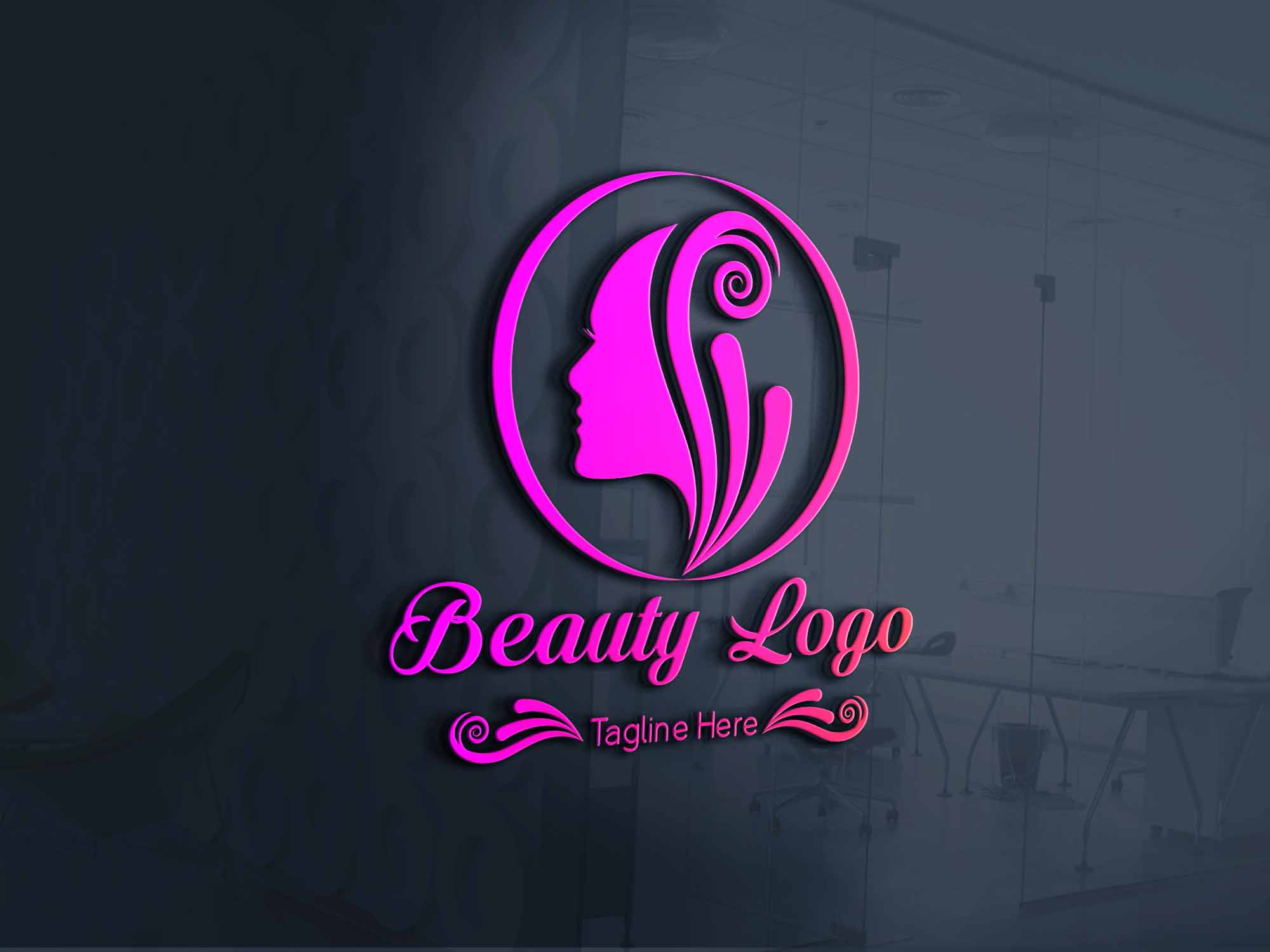 3d logo mockup 701