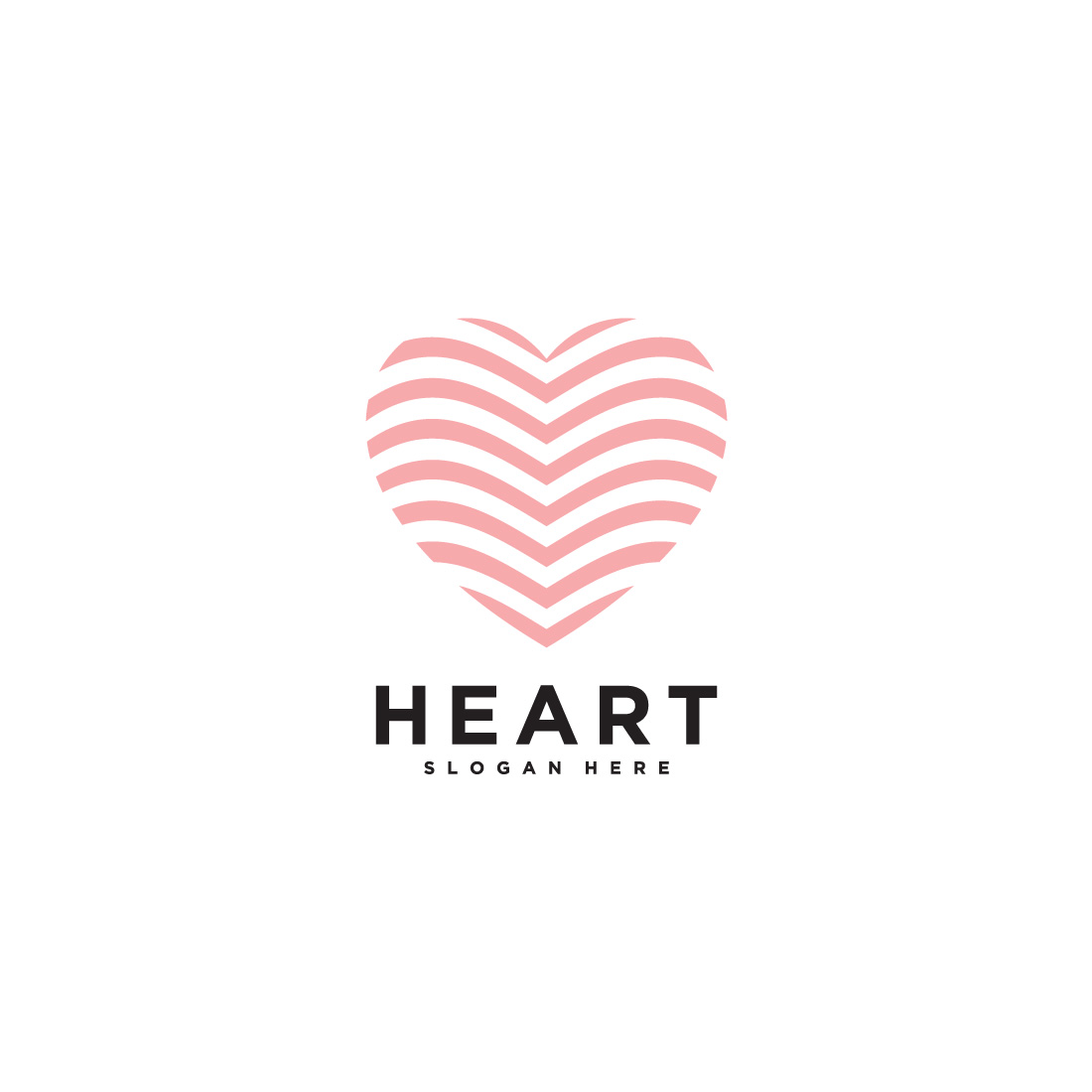 heart logo preview image.