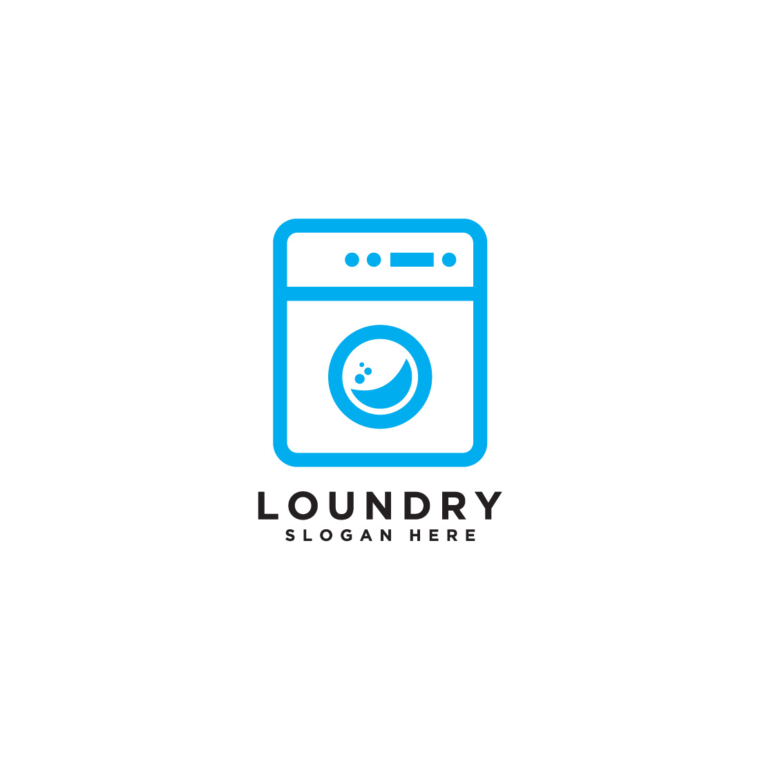 icon vector laundry logo vector cover image.