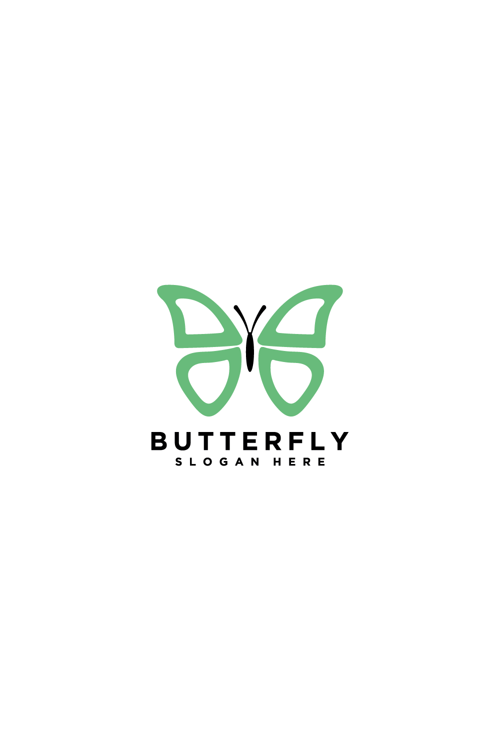 butterfly animal design vector pinterest preview image.