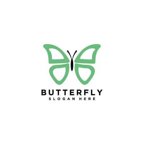 butterfly animal design vector cover image.