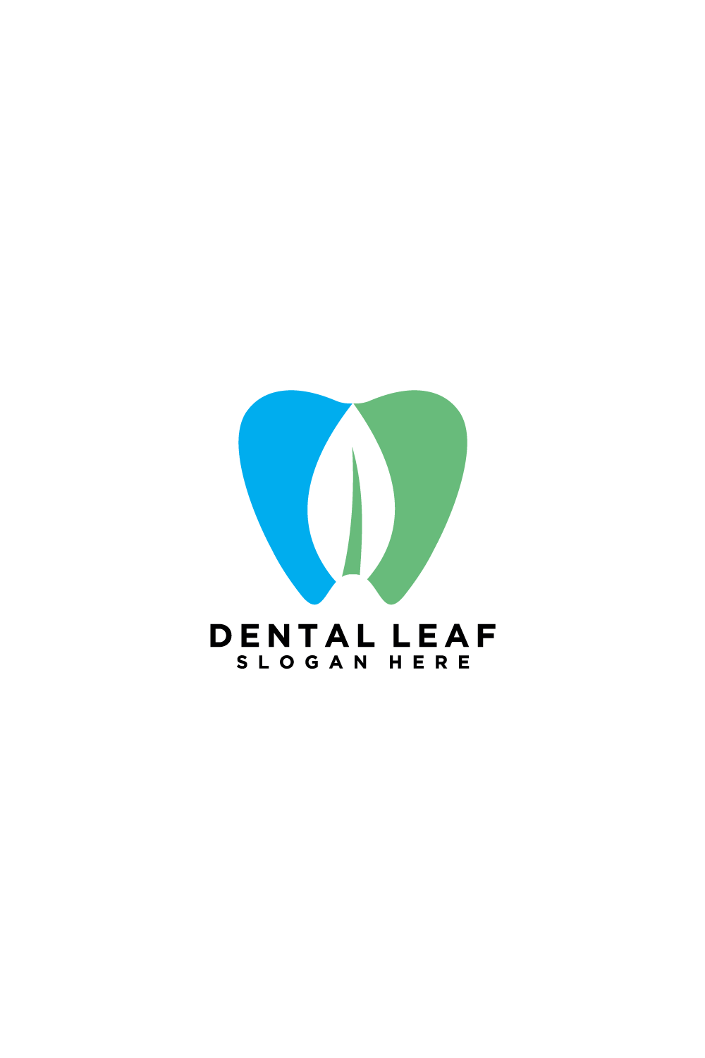 dental leaf nature design vector pinterest preview image.