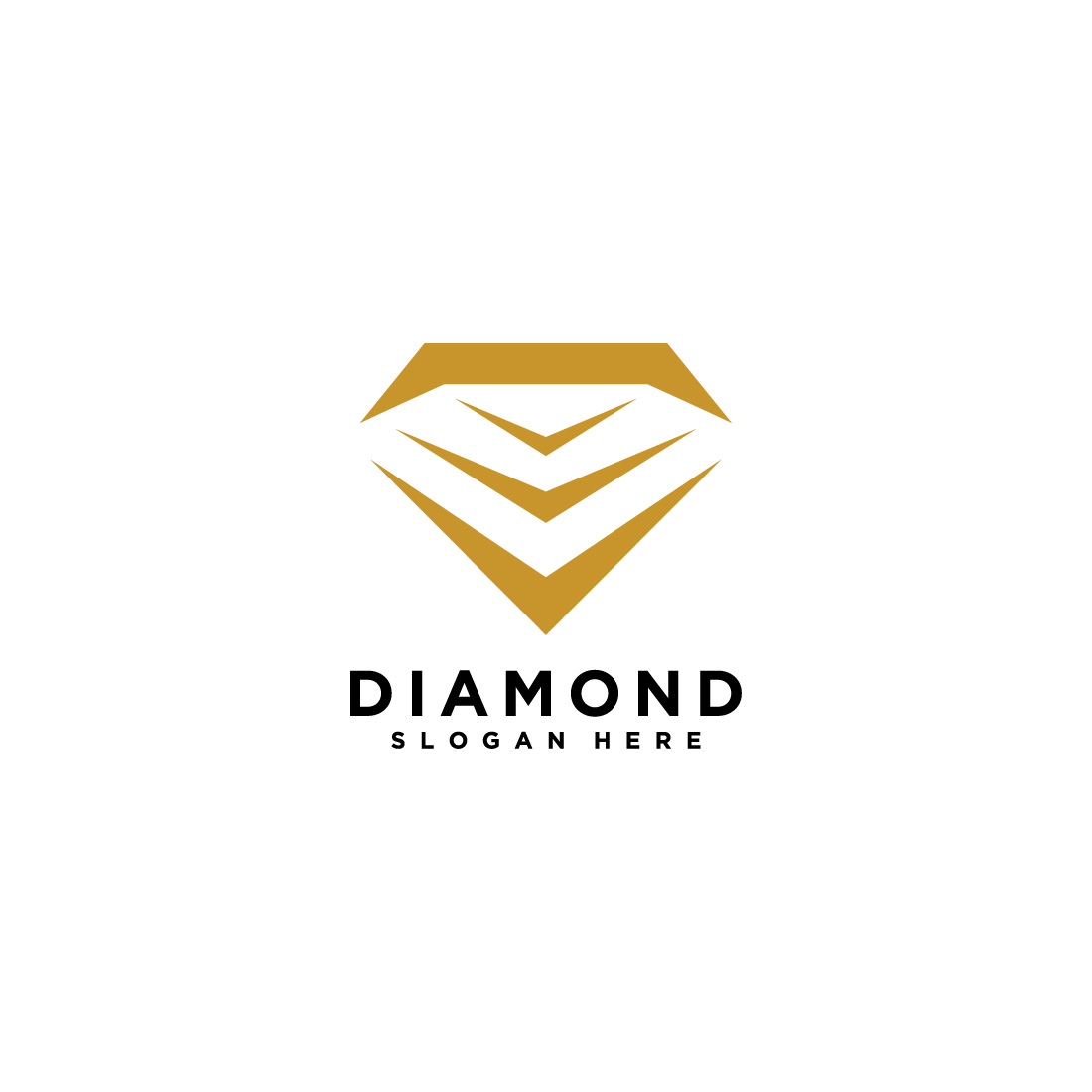 DIAMOND logo design preview image.