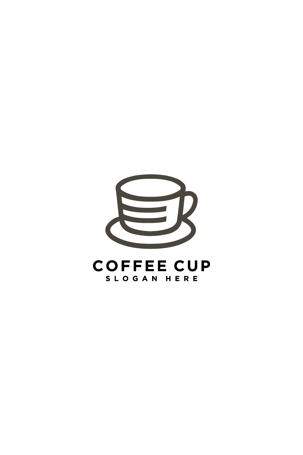 cup icon sign design template pinterest preview image.