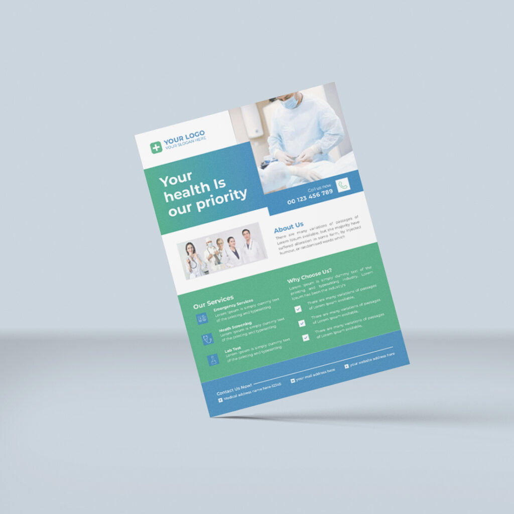 05 Medical Flyer Template - MasterBundles