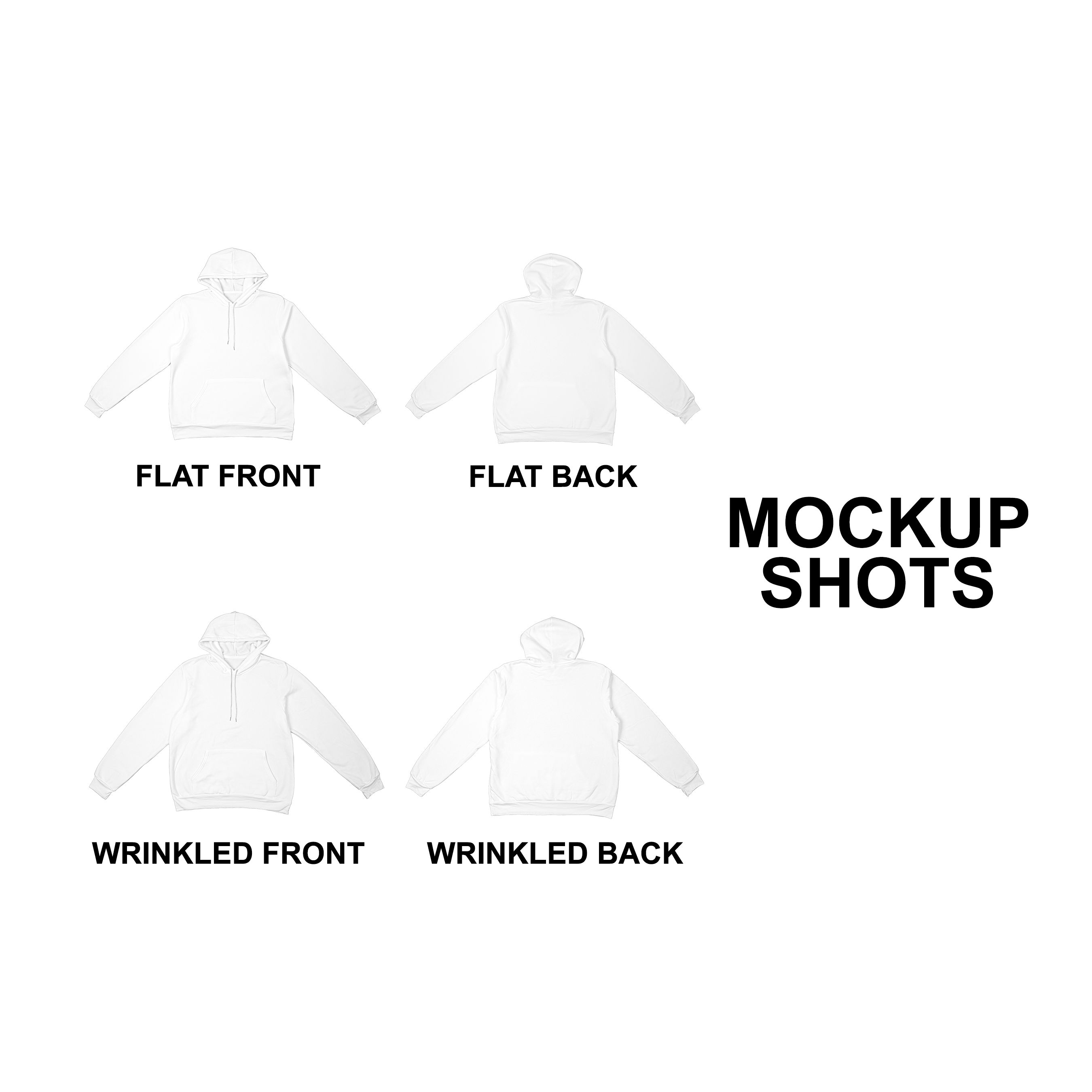 Bella Canvas 3719 Hoodie Mockup preview image.