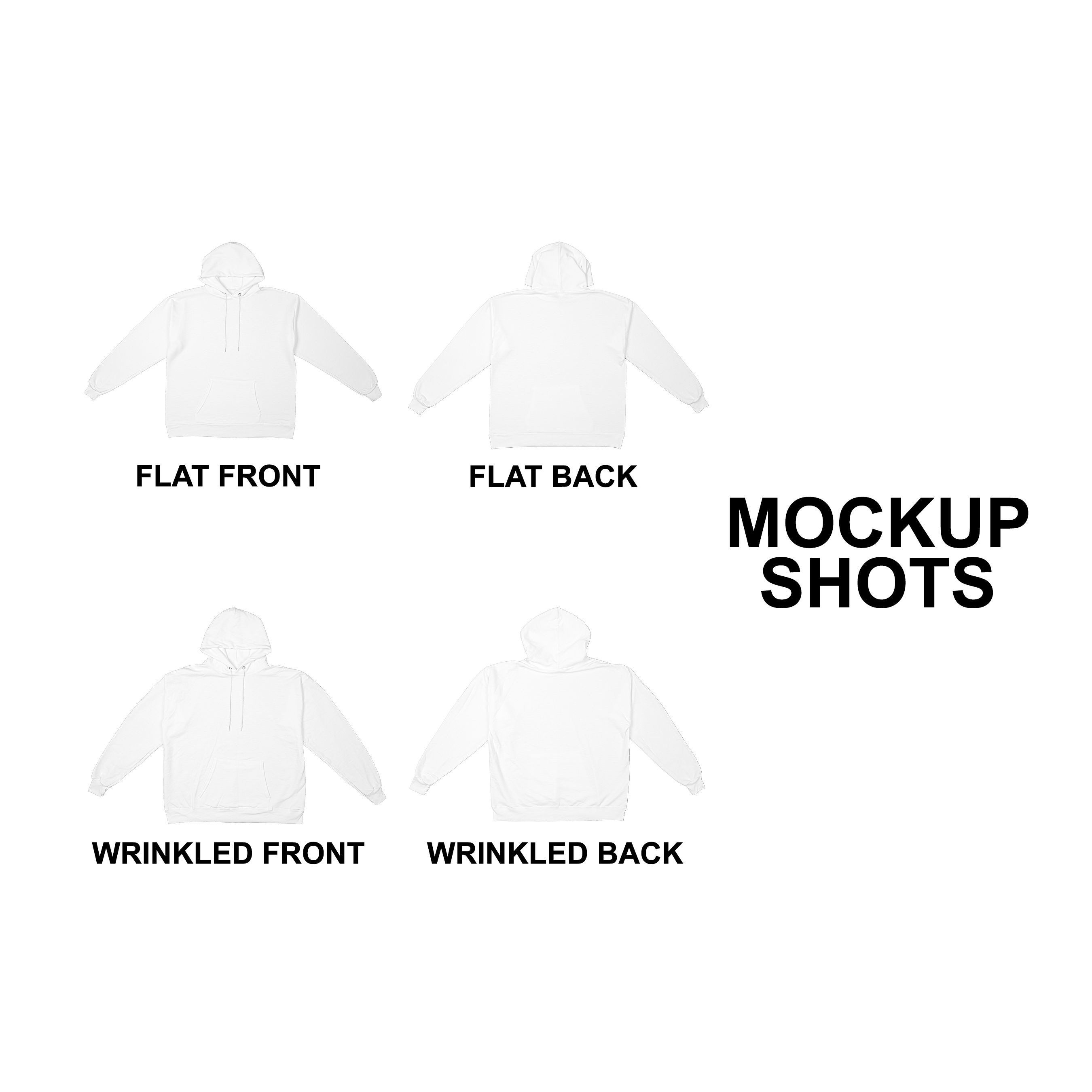 Hanes P170 Hoodie Mockup preview image.