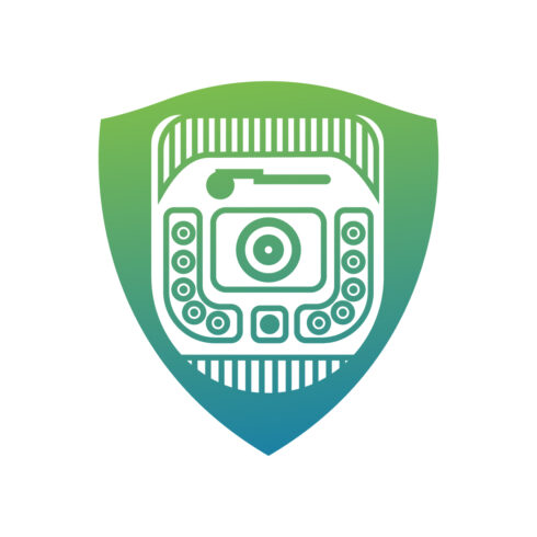 Camera Icon Logo Vector Design for your brand cover image.