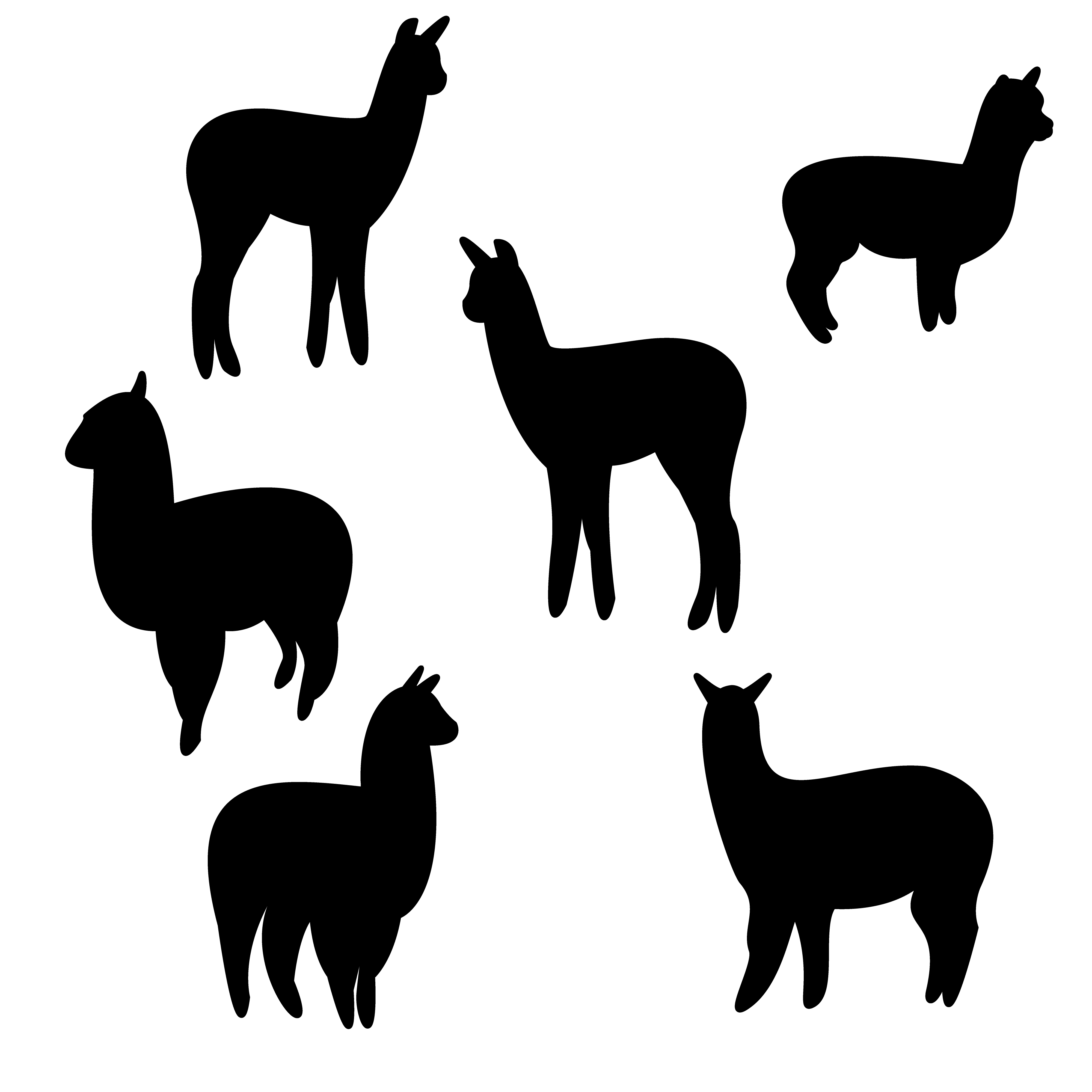 Alpaca SVG preview image.