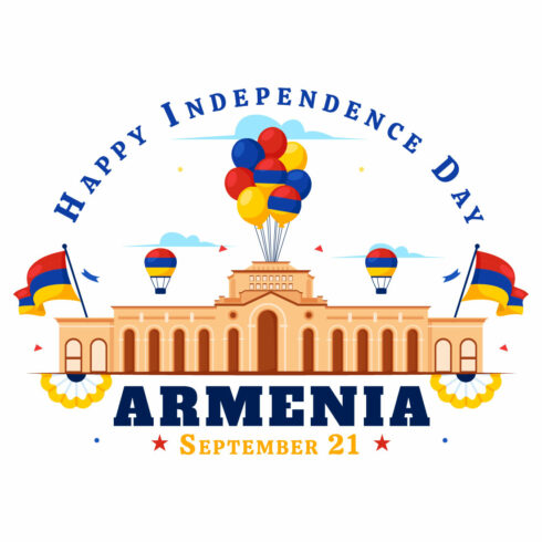 12 Armenia Independence Day Illustration cover image.