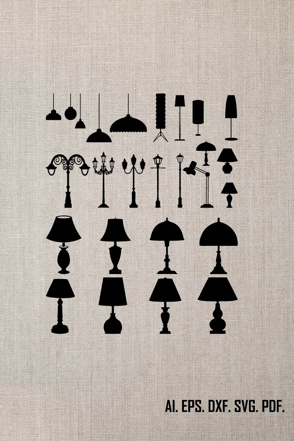 Lamp Light Bulb Svg, Light Bulb Png, Light Bulb Clipart, Light Bulb Cut Files, Light Bulb Vector, Light Svg, Light Bulb Cricut, Lightbulb Svg File pinterest preview image.