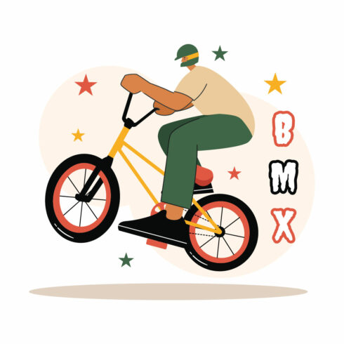 9 BMX Bicycle Sport Illustration cover image.