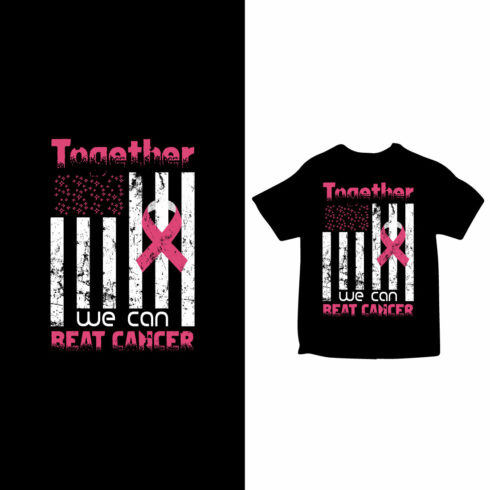 cancer awareness t-shirt design cover image.