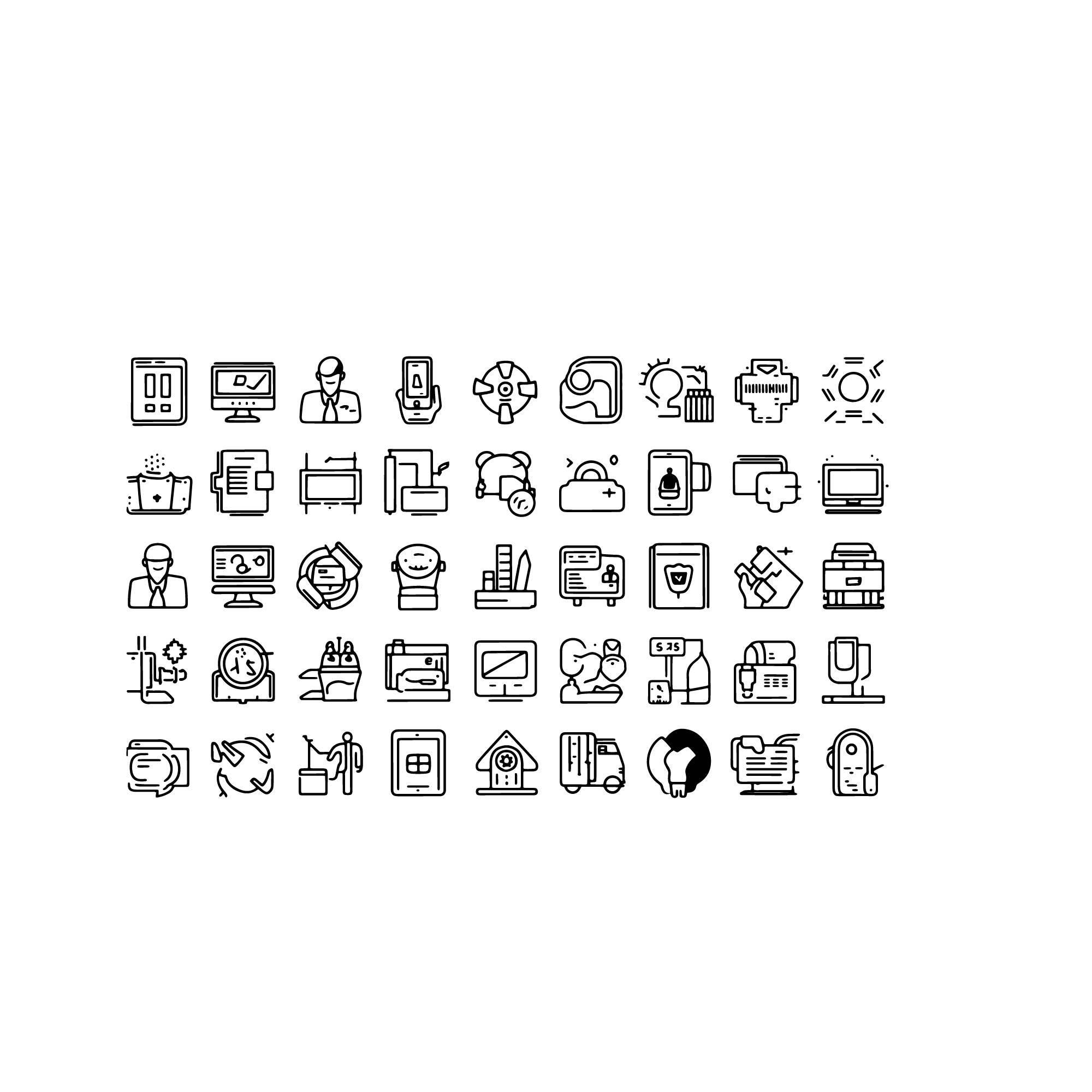 bundles of differrent icons 9 01 277