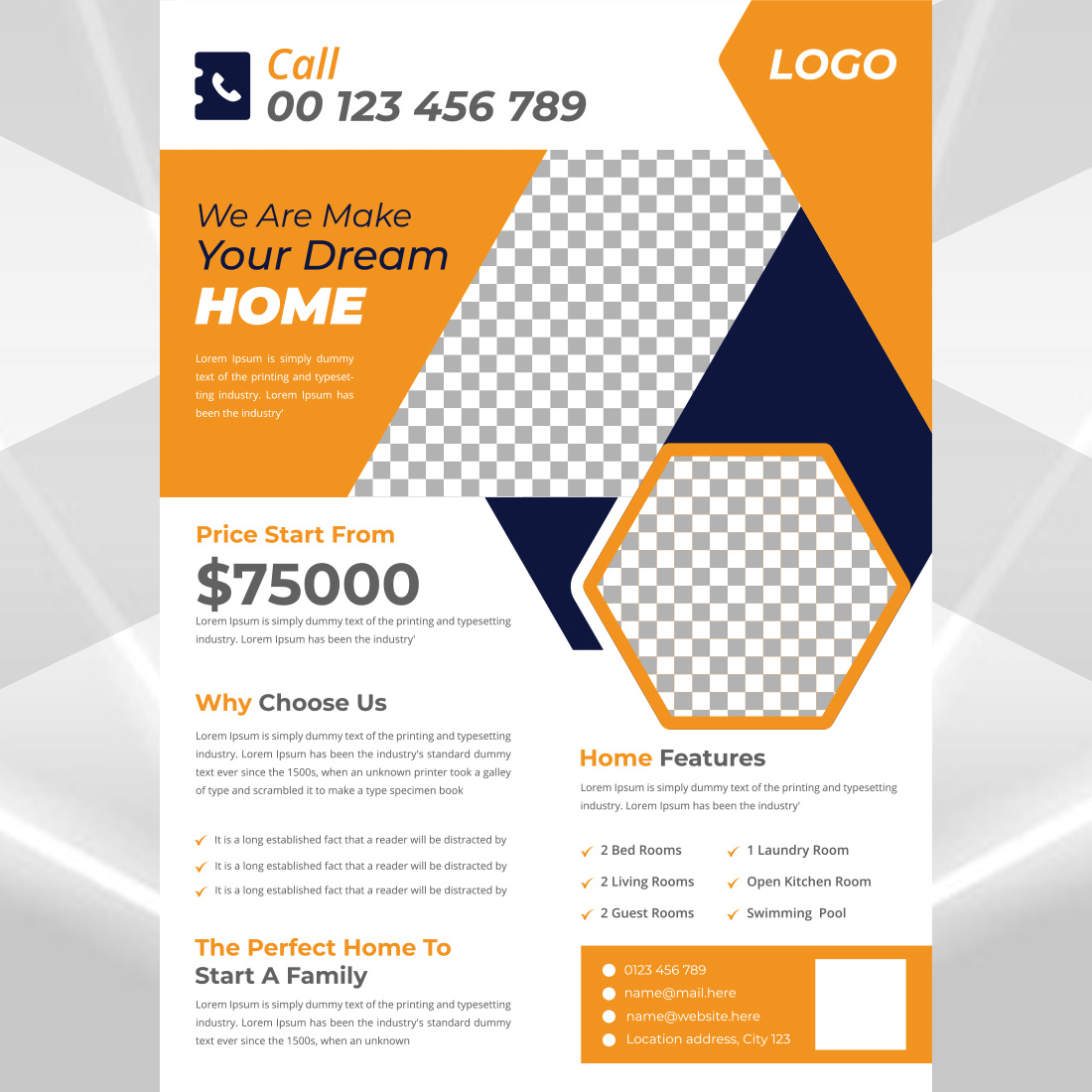 Modern Flyer Design cover image.