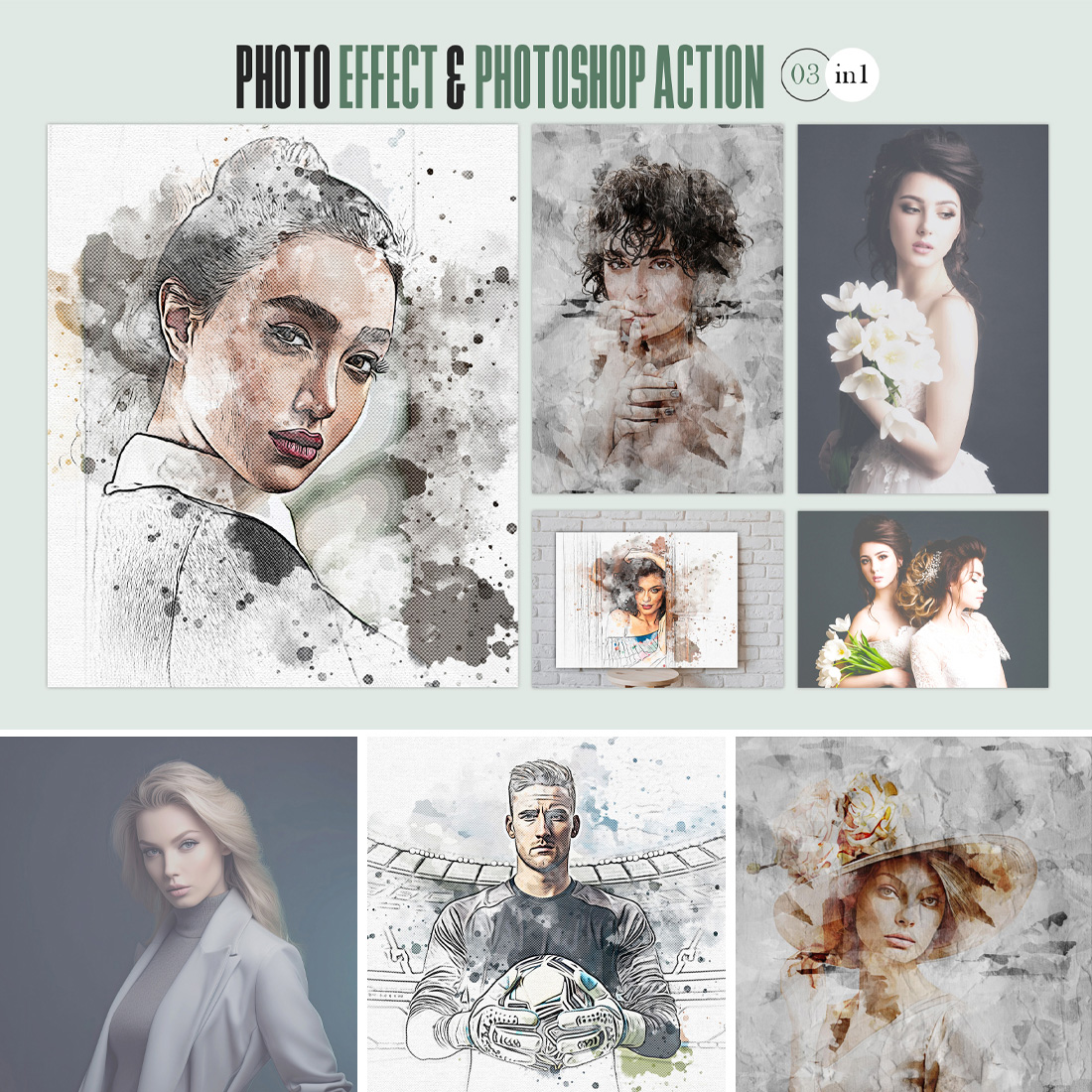 Editable Photoshop Photo Effect cover image.