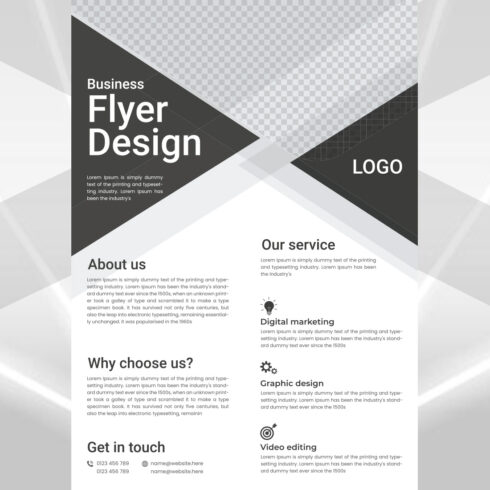 Modern Flyer Design cover image.