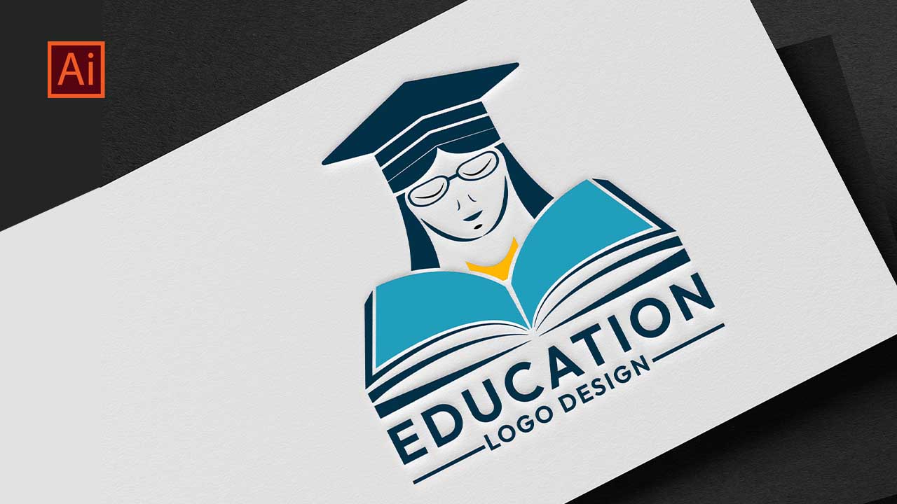 education modern logo 374