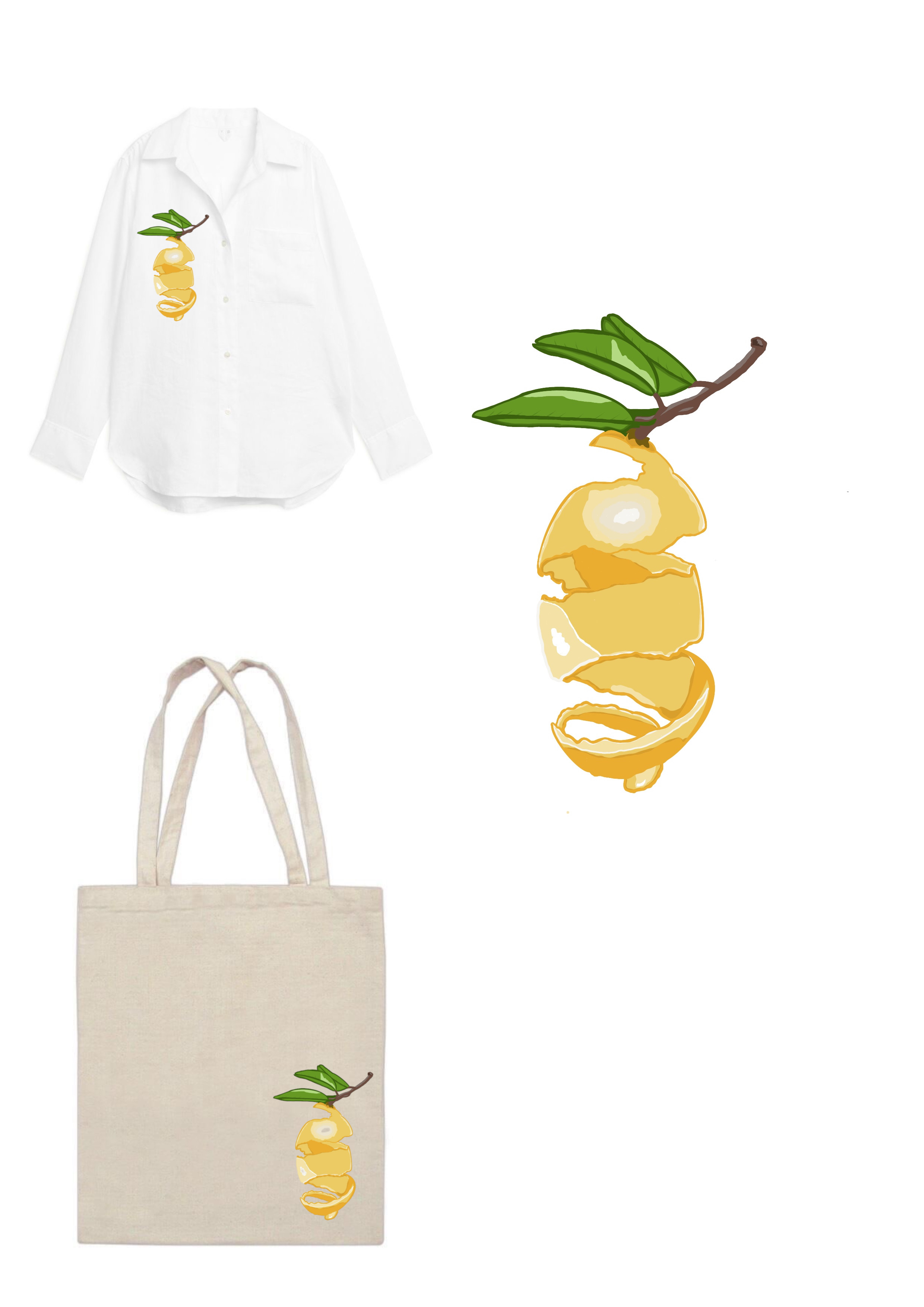 lemon peel pinterest preview image.