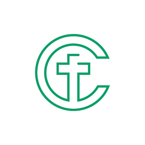 CT with Christian Cross Logo design cover image.