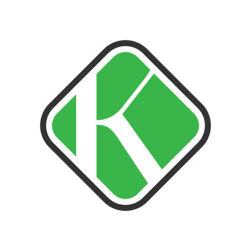 Letter K logo design for your brand cover image.