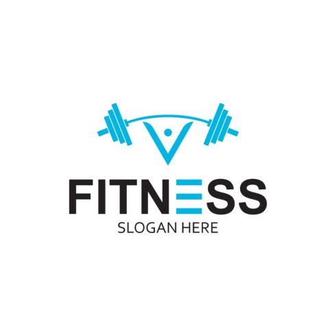 Gym fitness logo design cover image.