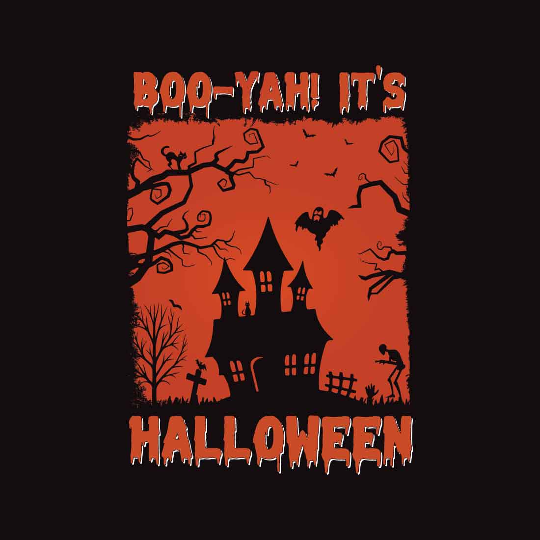 Halloween t shirt designs preview image.