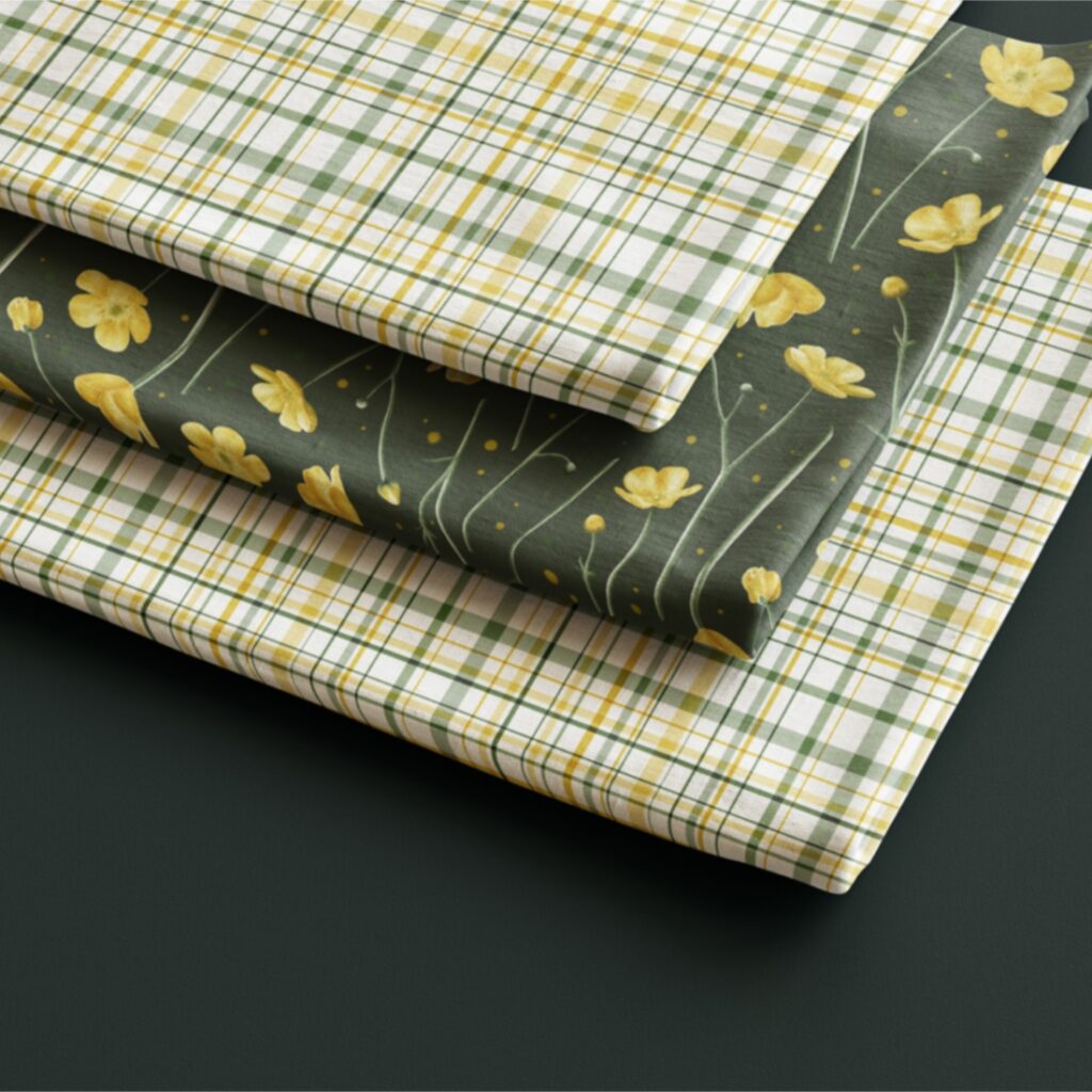 Butercup Pattern 6 seamless buttercup patterns - MasterBundles