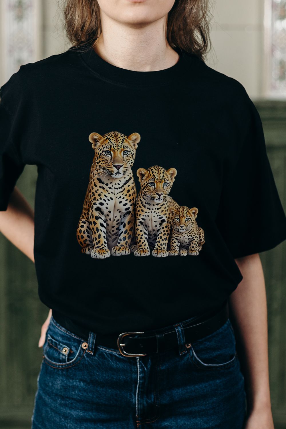 leopard watercolor t shirt mockup 1 1000 x 1500 px 118