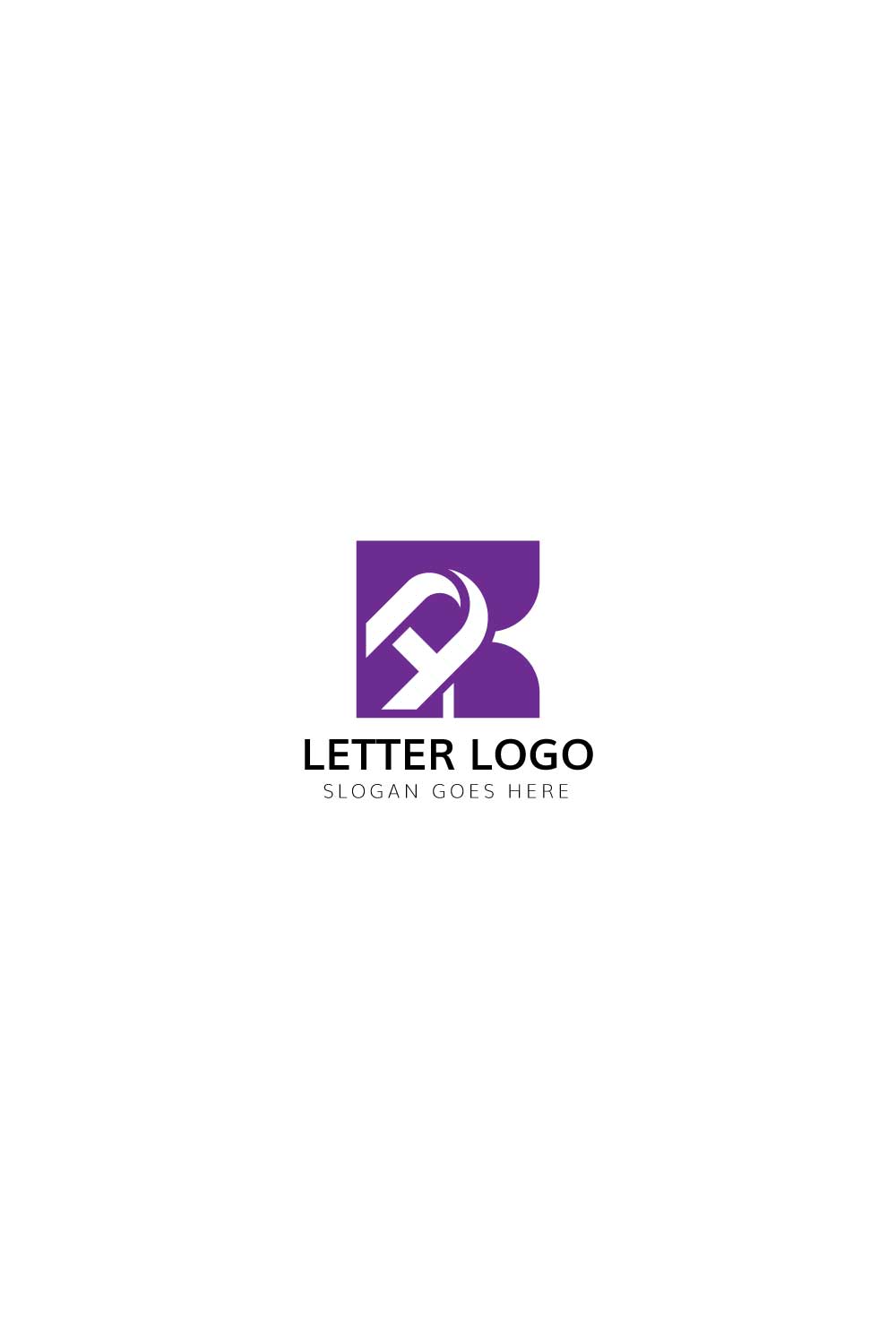 AR Letter RA Initial Logo pinterest preview image.