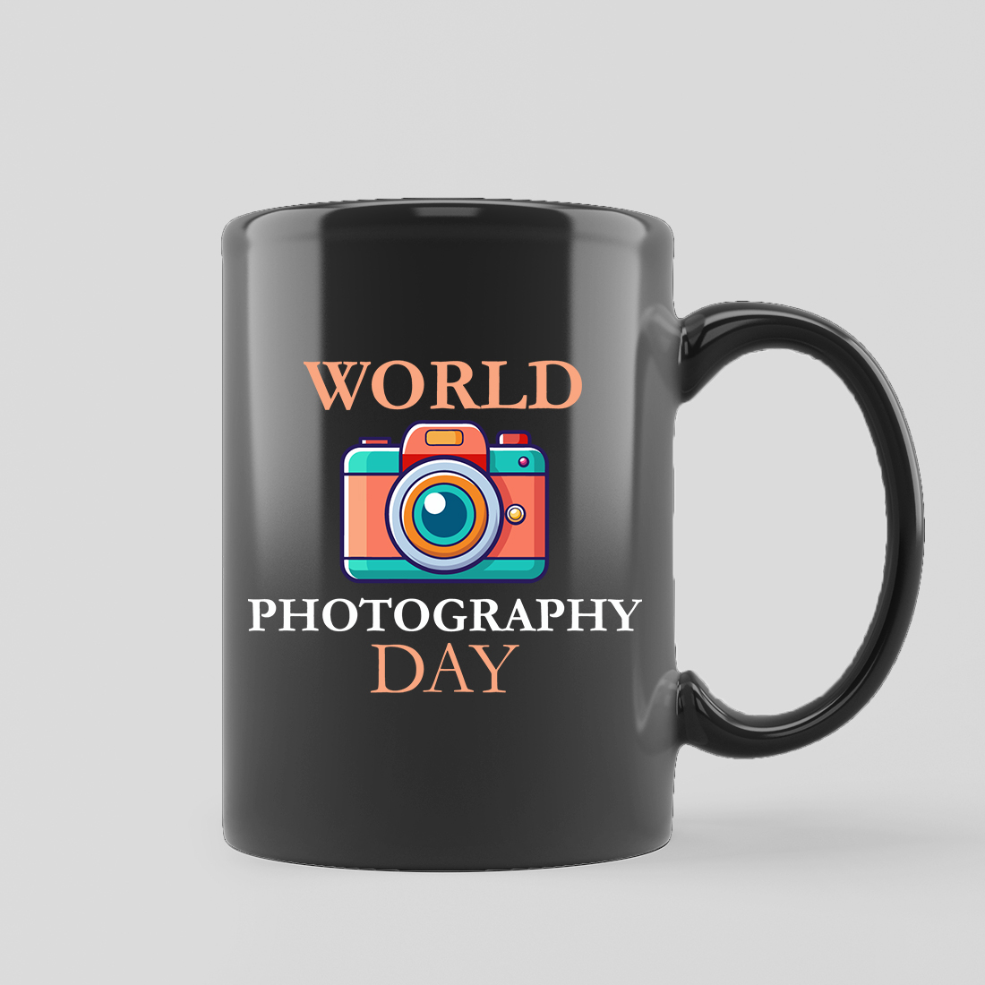 Trendy World Photography Days Design preview image.