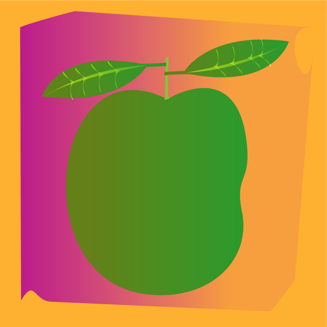 Mango vector graphics design bundle cover image.